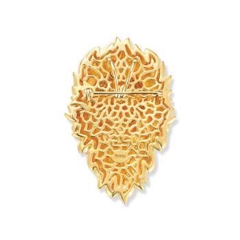 Richard Löwen Anhänger / Brosche